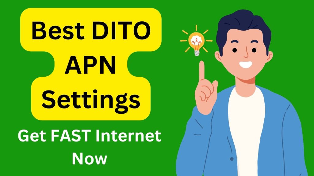 DITO APN SETTINGS banner